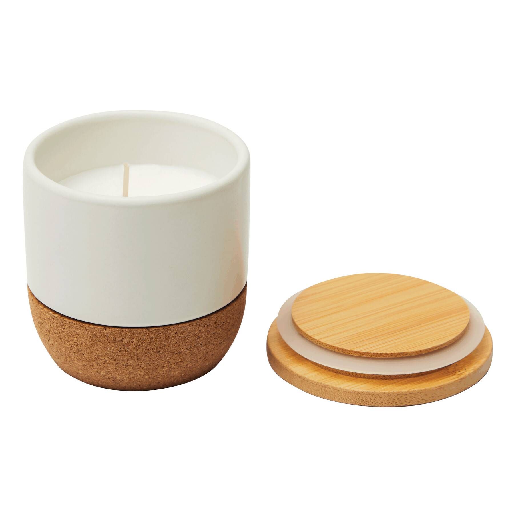 Duftkerze PURE BREEZE - weiß-555