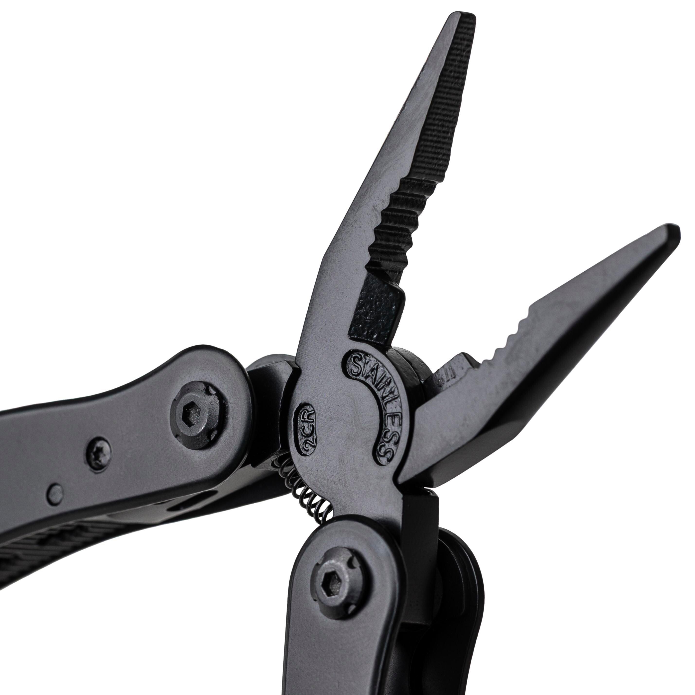 Schwarzes Aluminium-Multitool Ariane - schwarz-148