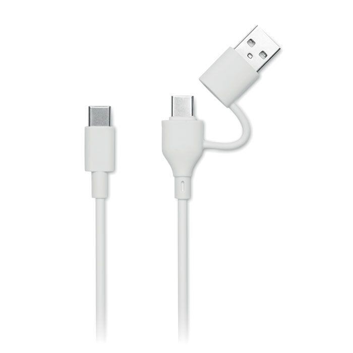 Powerbank mit Ladestation 15W DOUBLETIC - weiß-311