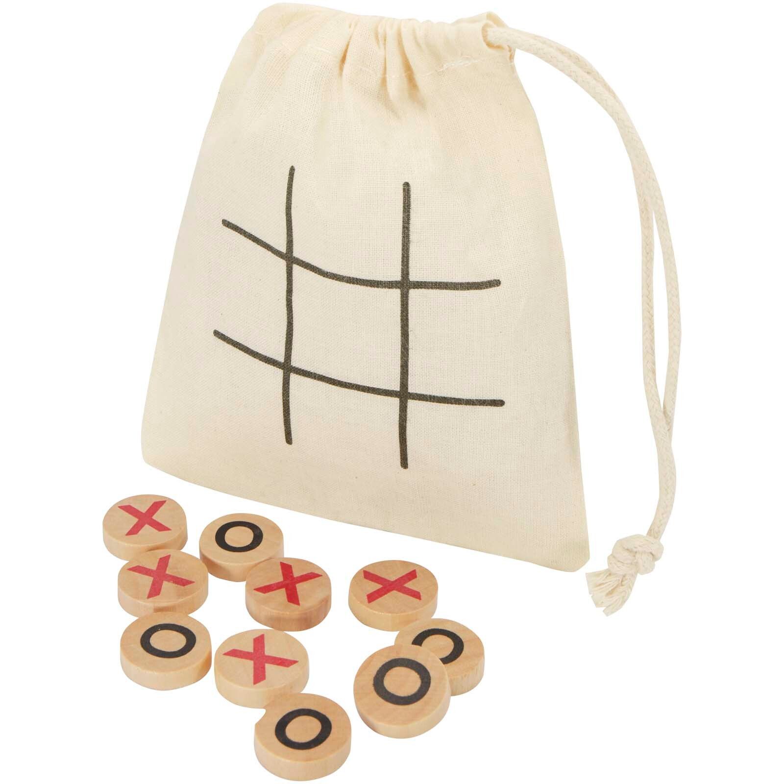 Whorl Tic-Tac-Toe Spiel aus Holz - natur-356