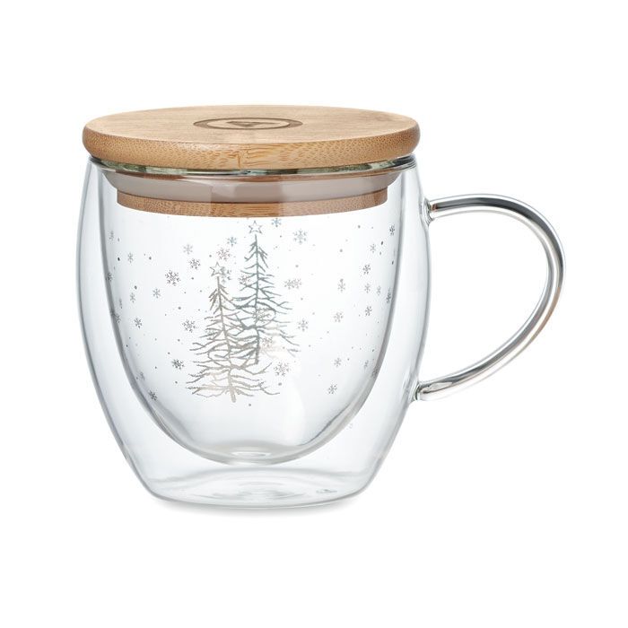 Becher Borosilikatglas Baum SIAN - transparent-774