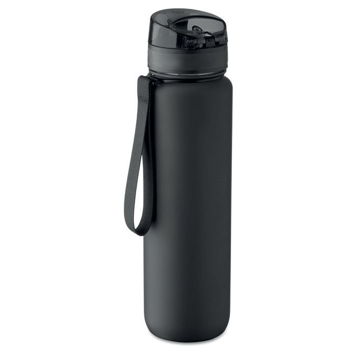 Sport-Trinkflasche RPET 1L ISFORDEN MARK - schwarz-922