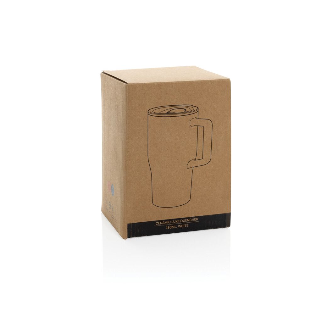 Keramik Luxe Quencher 490ml - weiß-547