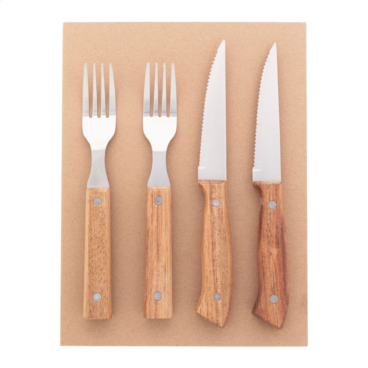 Tomahawk Steak-Besteckset - natur-865