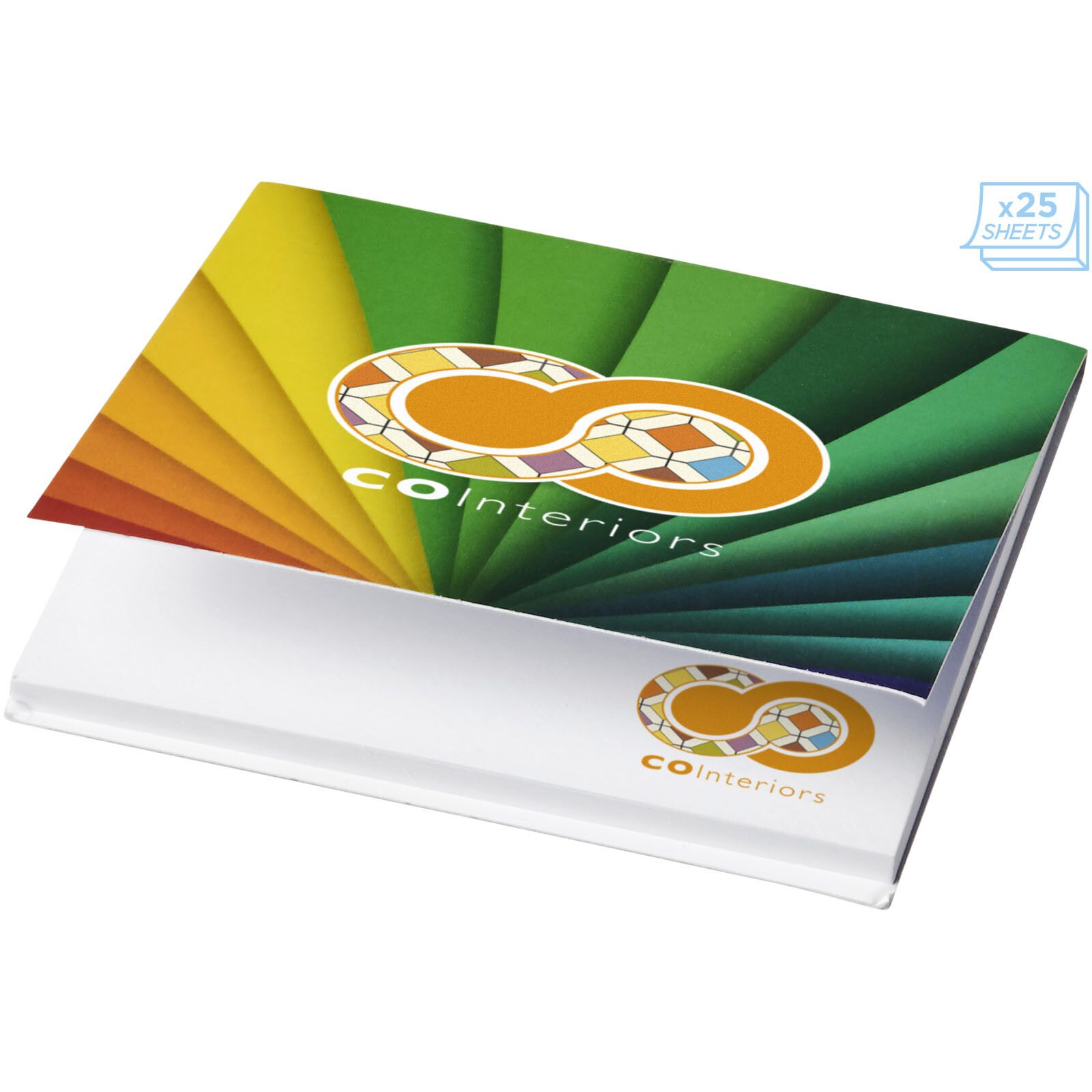 Sticky-Mate Haftnotizen 75 x 75mm - weiss-454