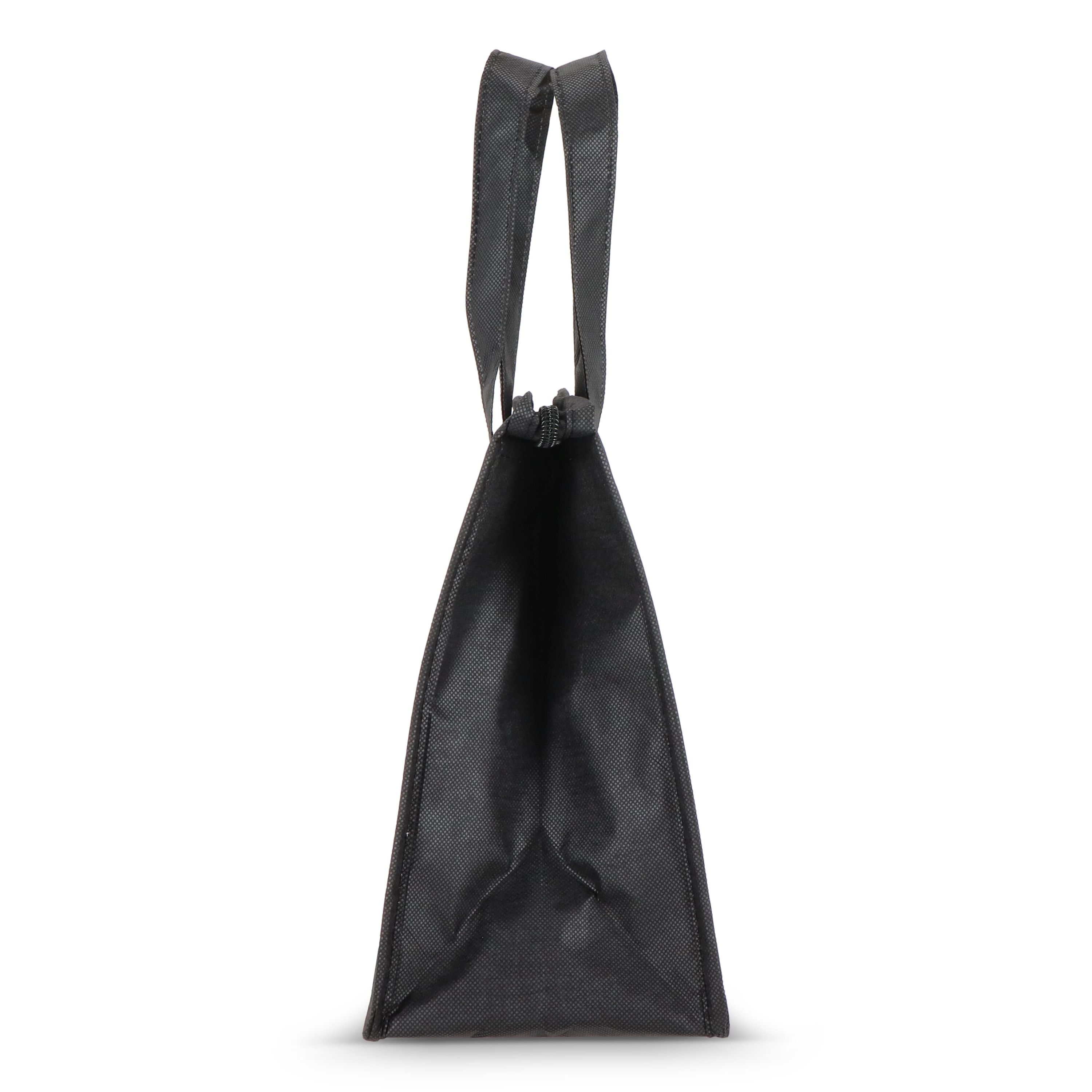 R-PET Kühltasche Non Woven 23x 15 x 27,5cm 75g/m² - schwarz-682