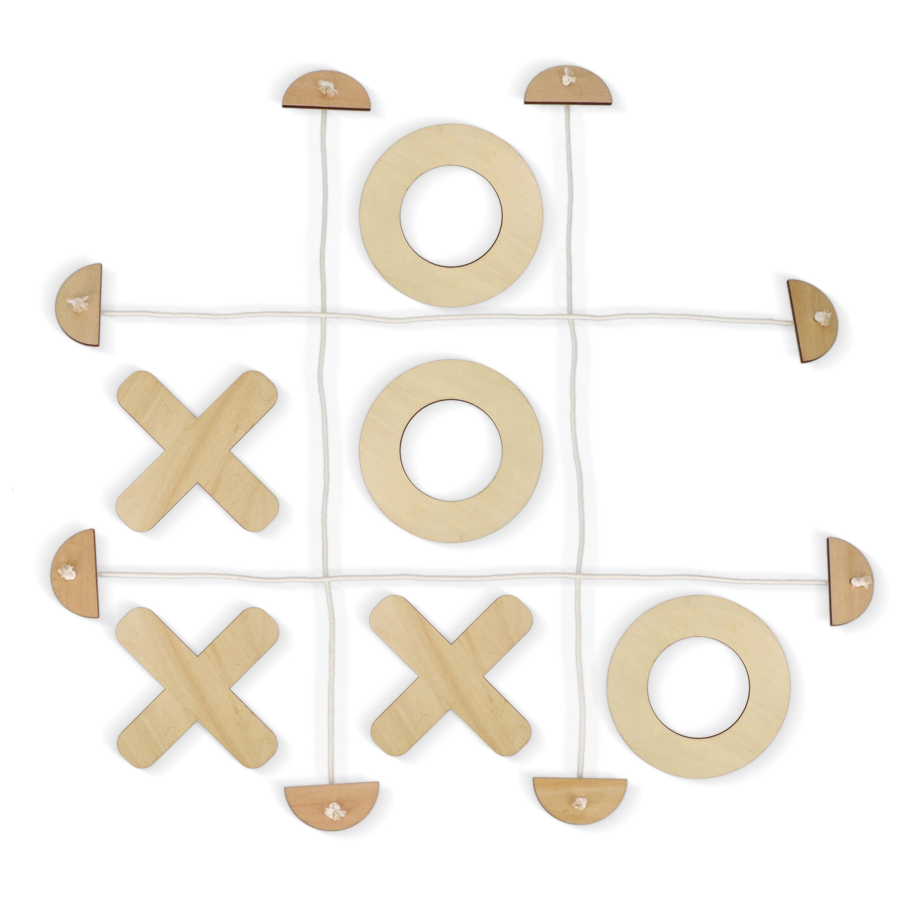 InSideOut Riesiges Tic Tac Toe - holz  -  holz-114
