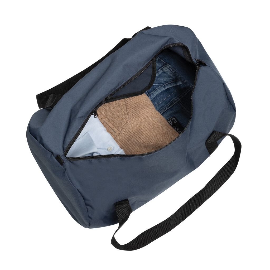 Dillon AWARE™ RPET faltbare Sporttasche - navy blau-859