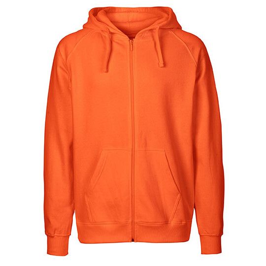 Men´s Zip Hoodie - orange-282