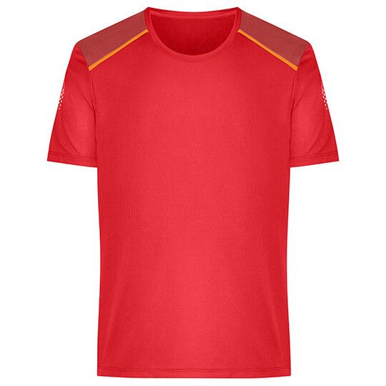 Men´s Running T-Shirt - spicy orange-441