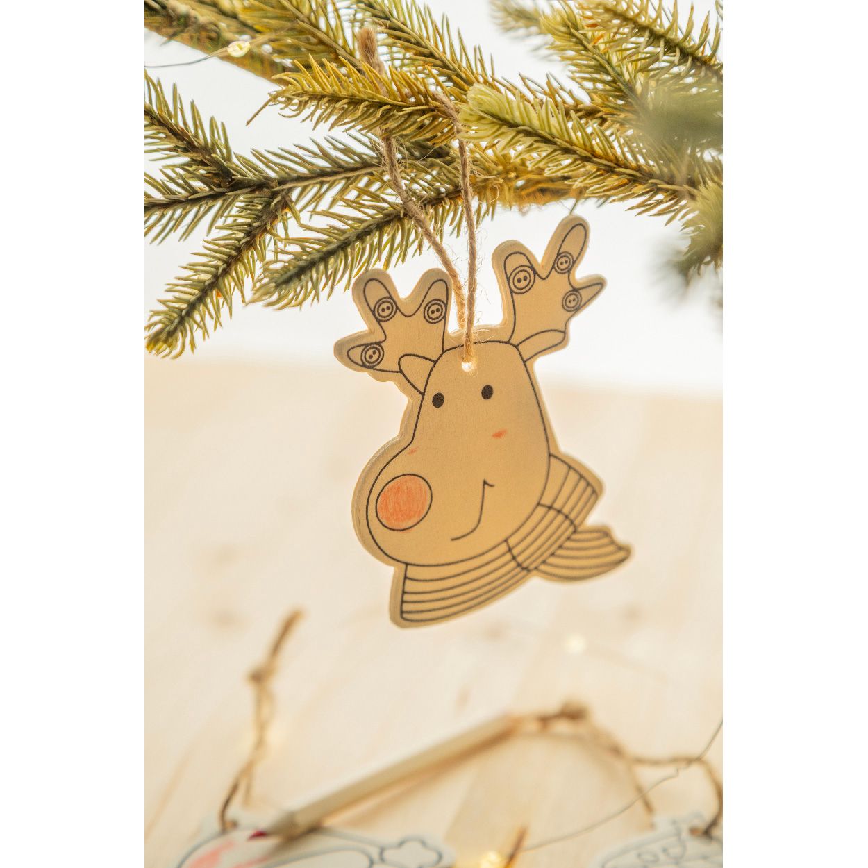 Oppland Christbaumschmuck zum Ausmalen - natur-721