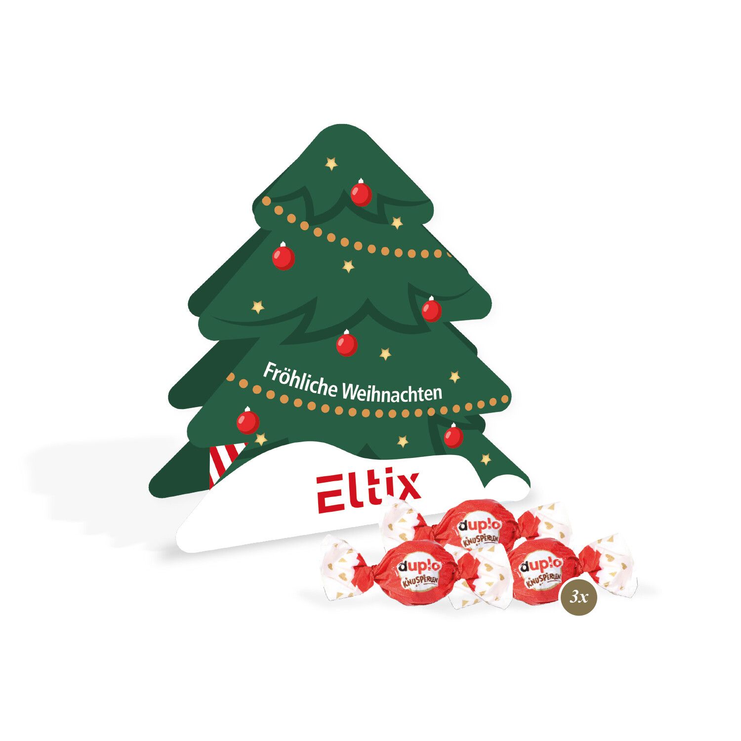 Präsent Tannenbaum mit Duplo Knusperlen-798