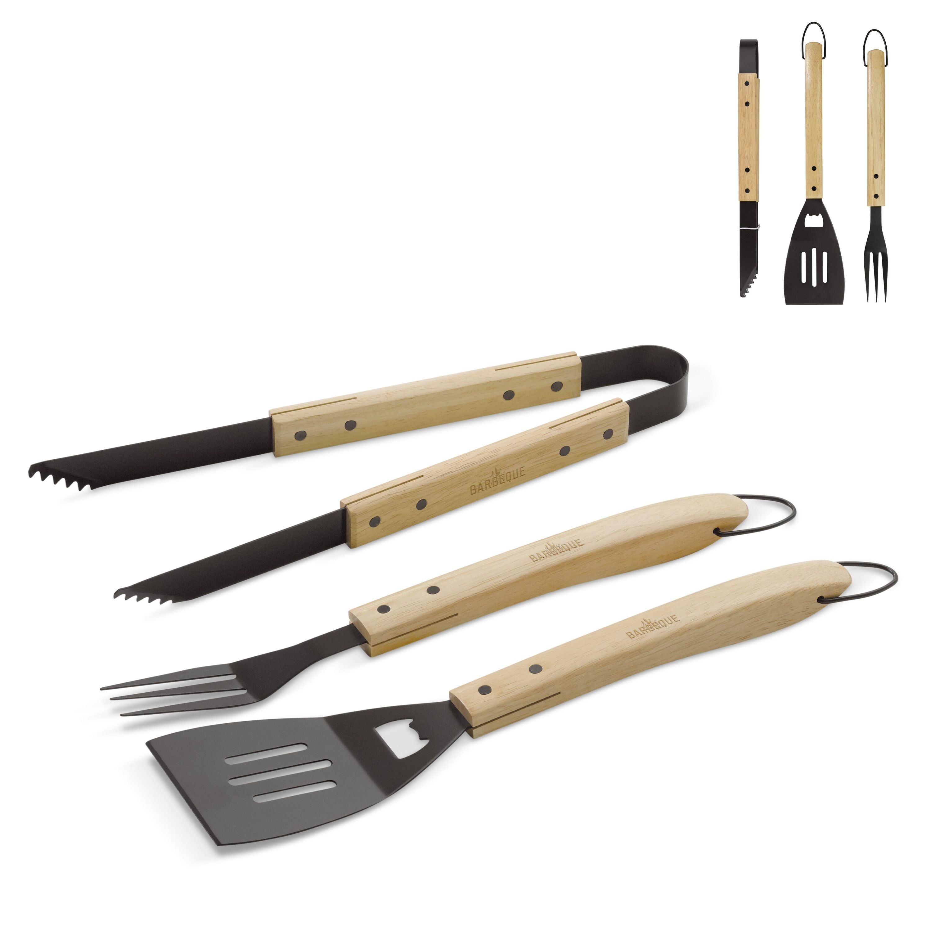 Grillset, Holzoptik - holz-556