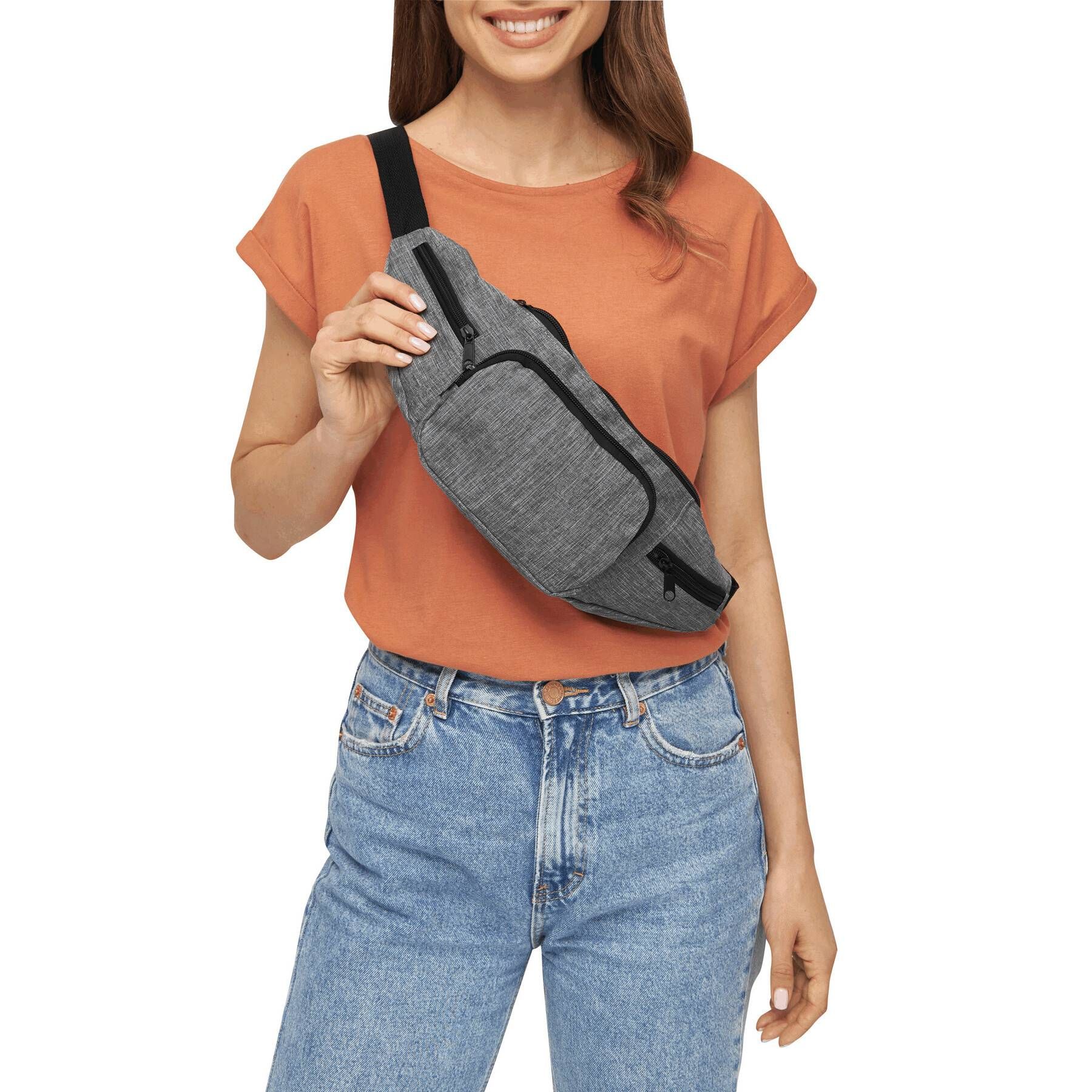 Gürteltasche QUAD - grau-552