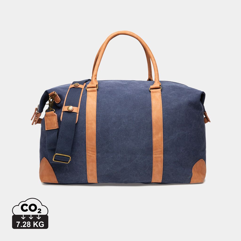 VINGA Bosler Seesack aus RCS recyceltem Canvas - navy blau-639