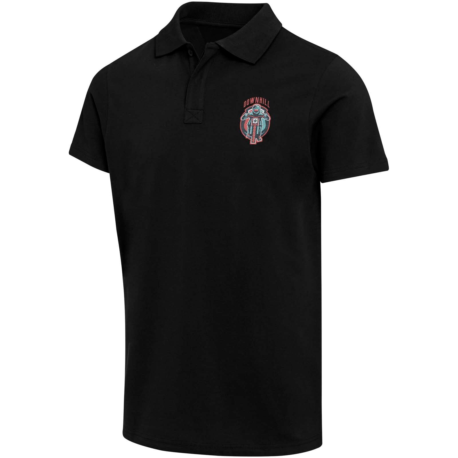 Graphite 180 g/m² Kurzärmeliges Poloshirt Bio Baumwolle (OCS), unisex - schwarz-662