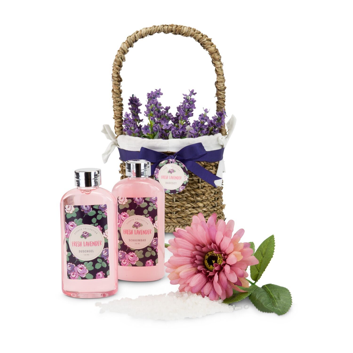 Wellness-Geschenkset: Lavendelkörbchen-393