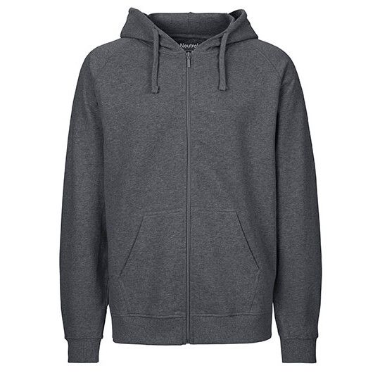 Men´s Zip Hoodie - dark heather-76