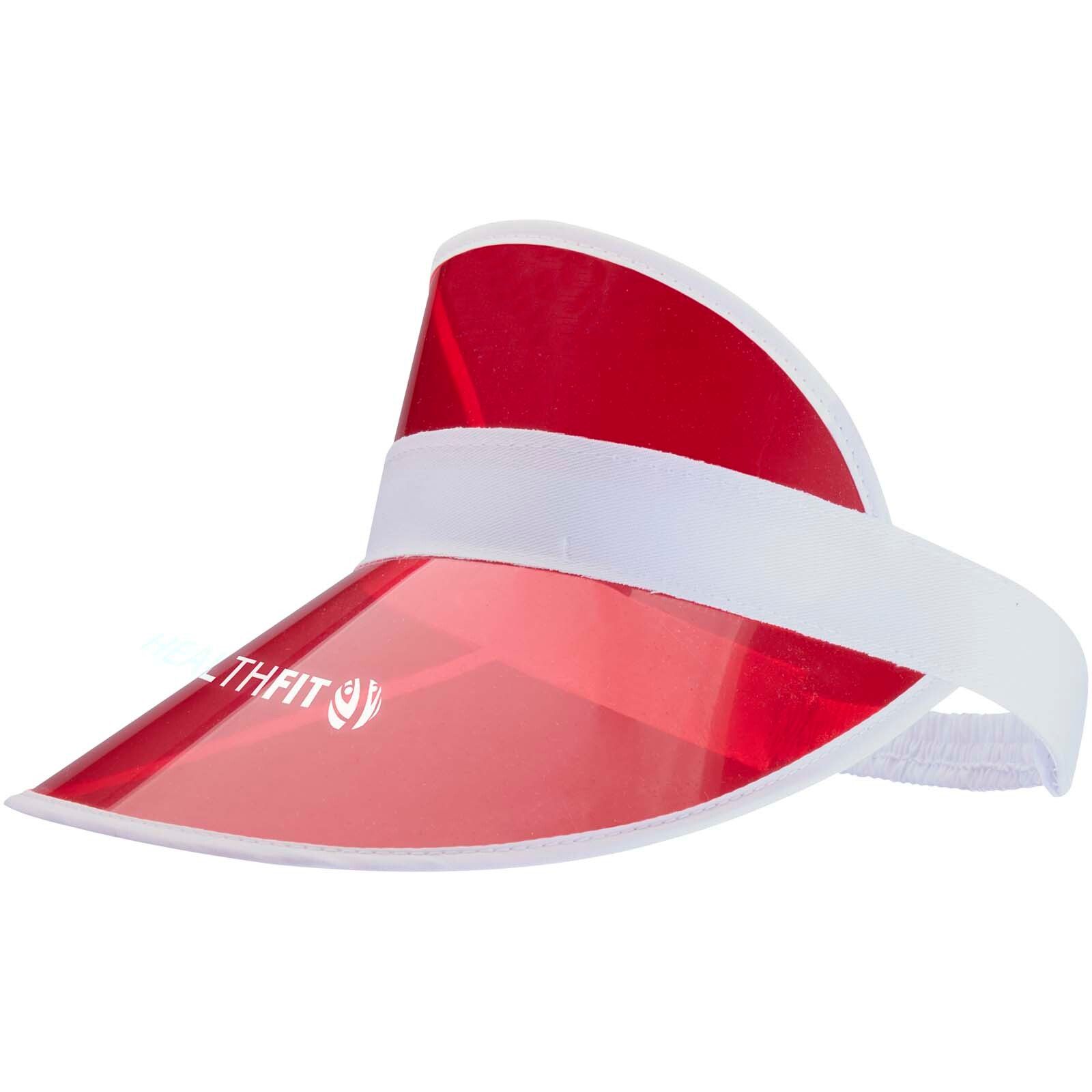 Bright Cap mit transparentem Schirm  - rot-602