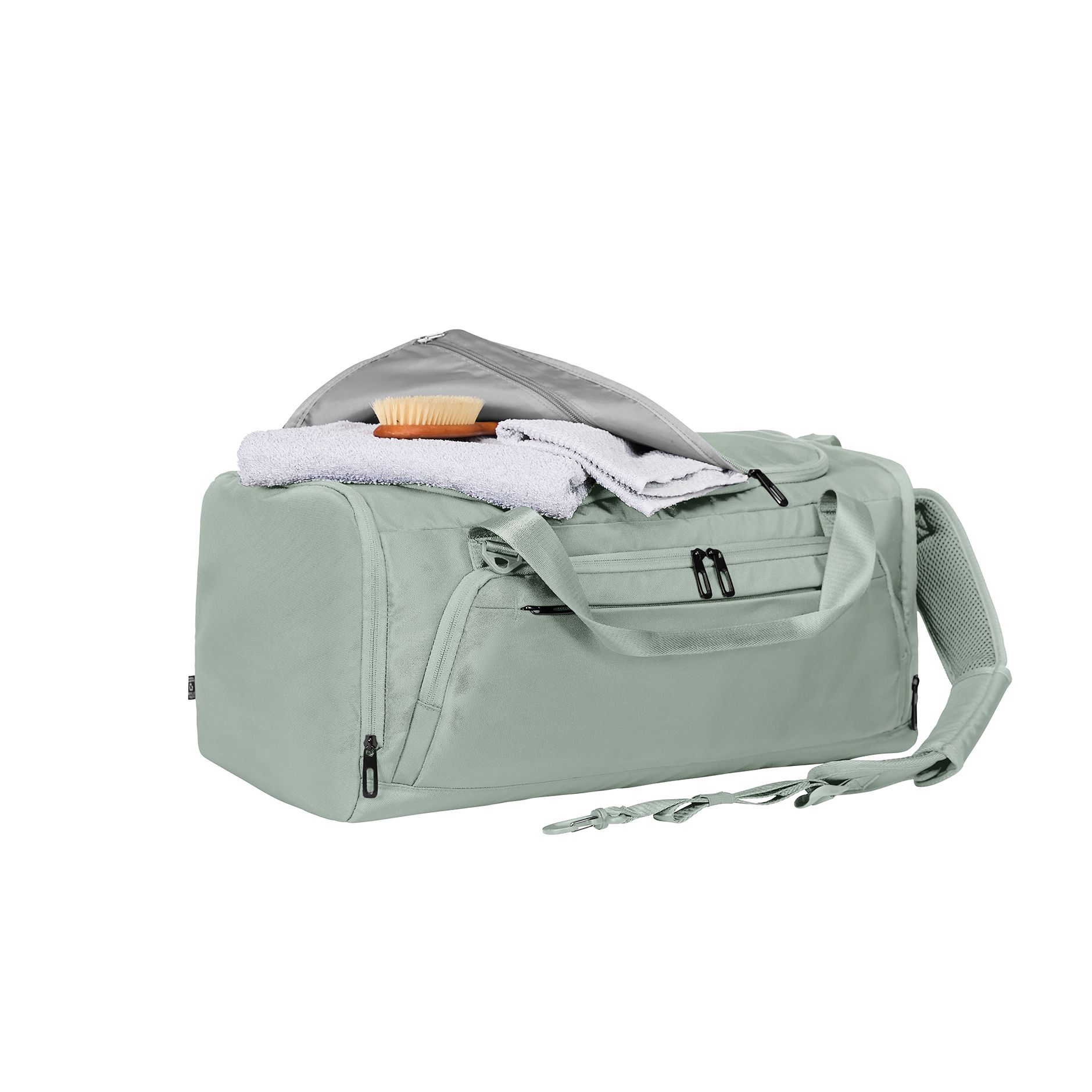 Sport-/Reisetasche SOLID - grüngrau-284