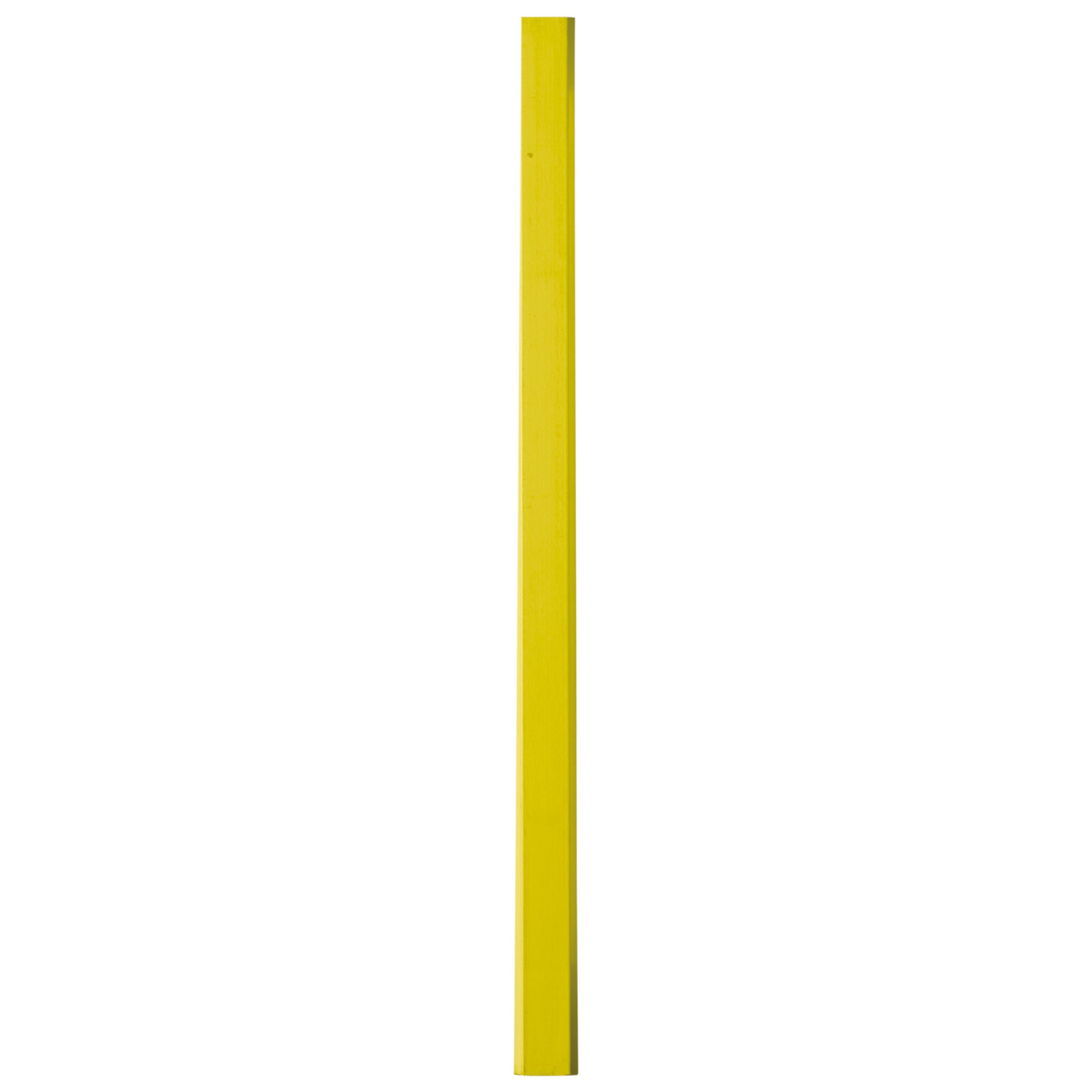 Zimmermannsbleistift 25cm - gelb-32