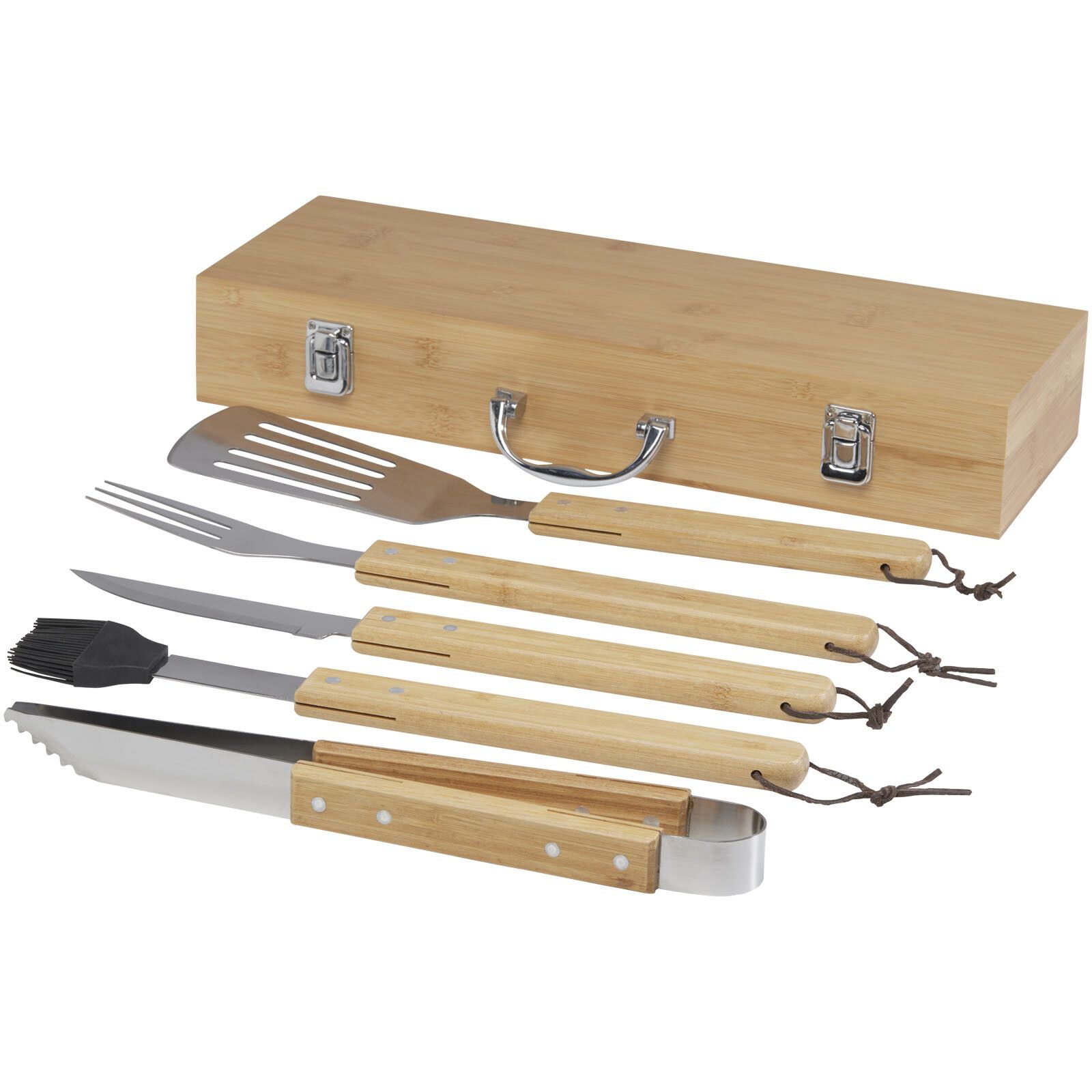 Churras 5-teiliges Grillset - natural-961