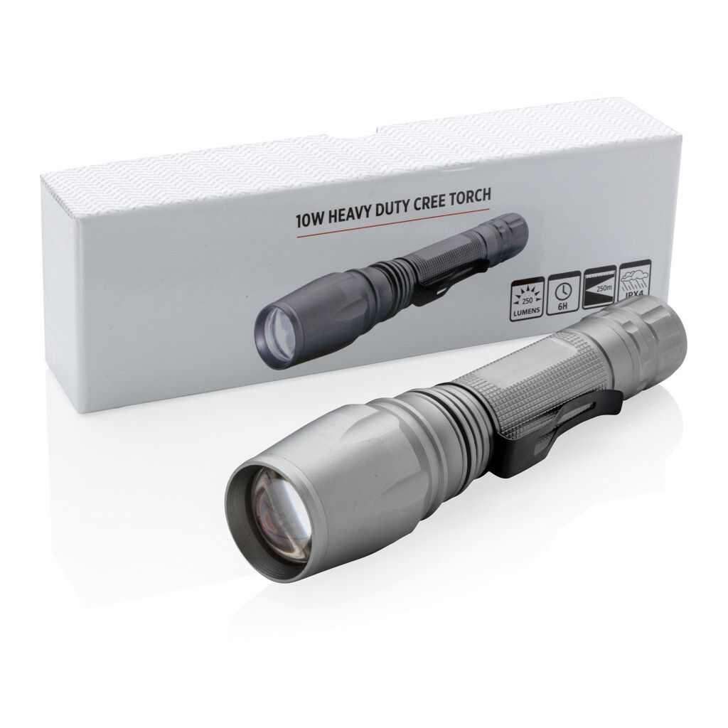 10W Cree Taschenlampe - grau-274