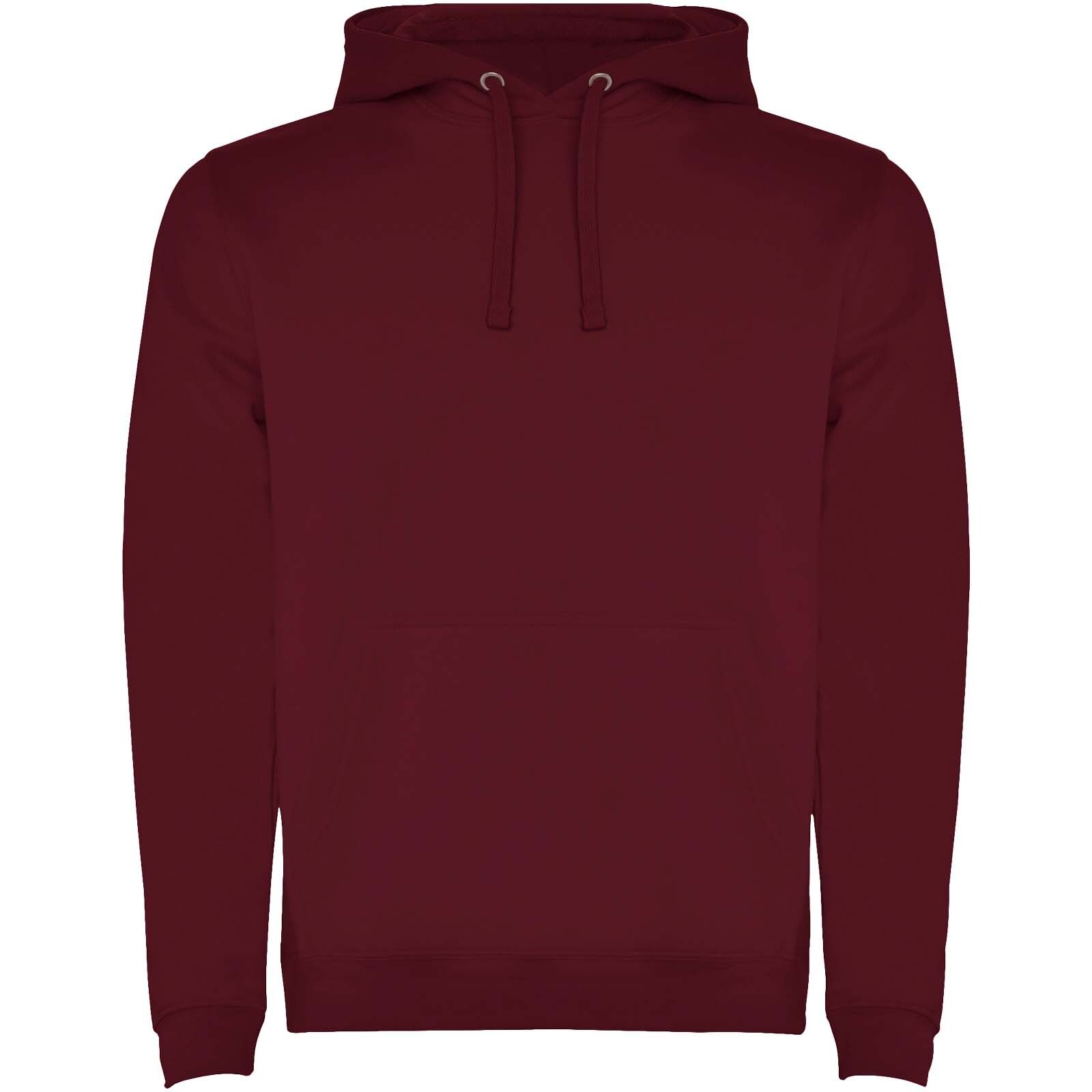 Urban Kapuzenpullover für Herren - granatrot - S-259