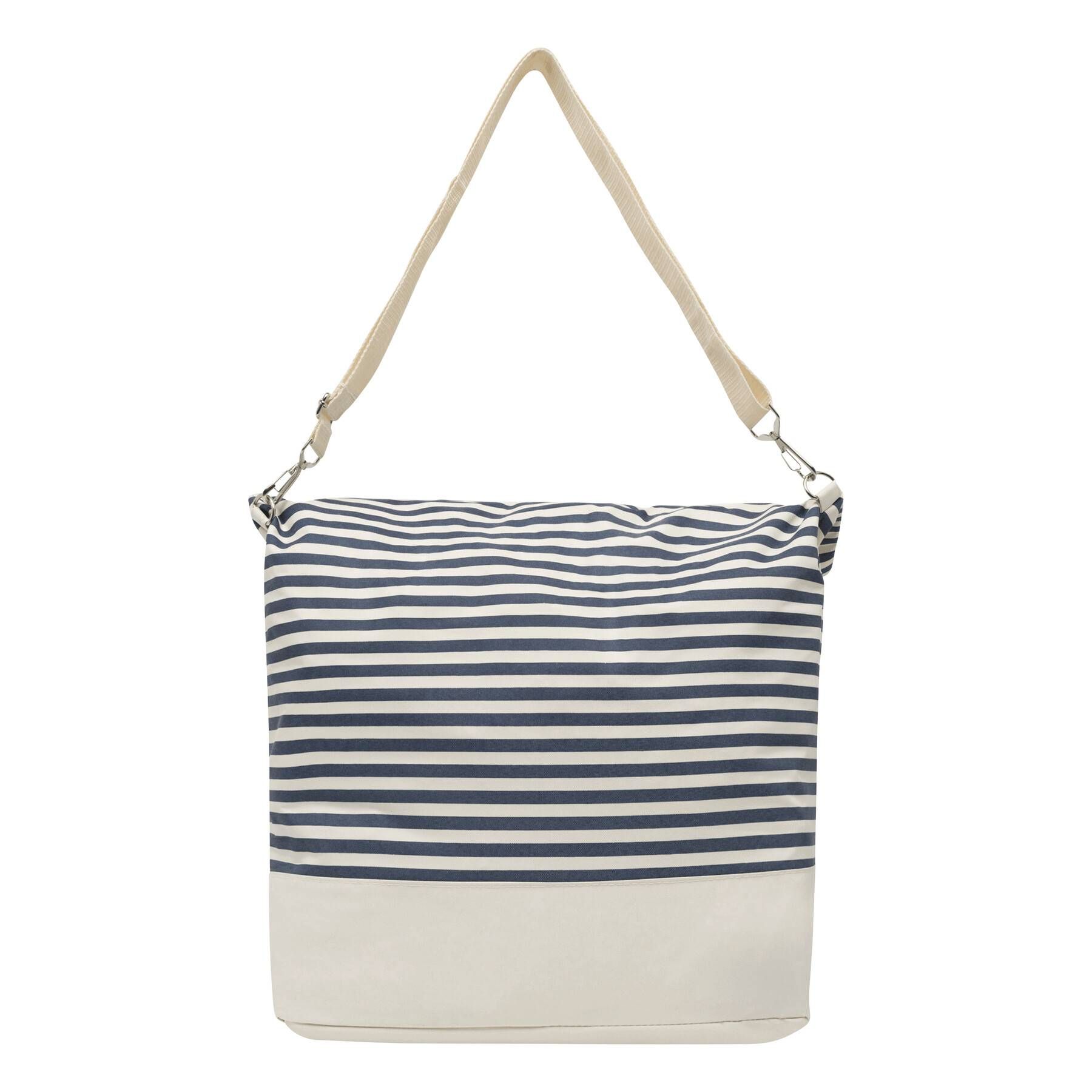 Strandtasche JUIST - beige - blau-945