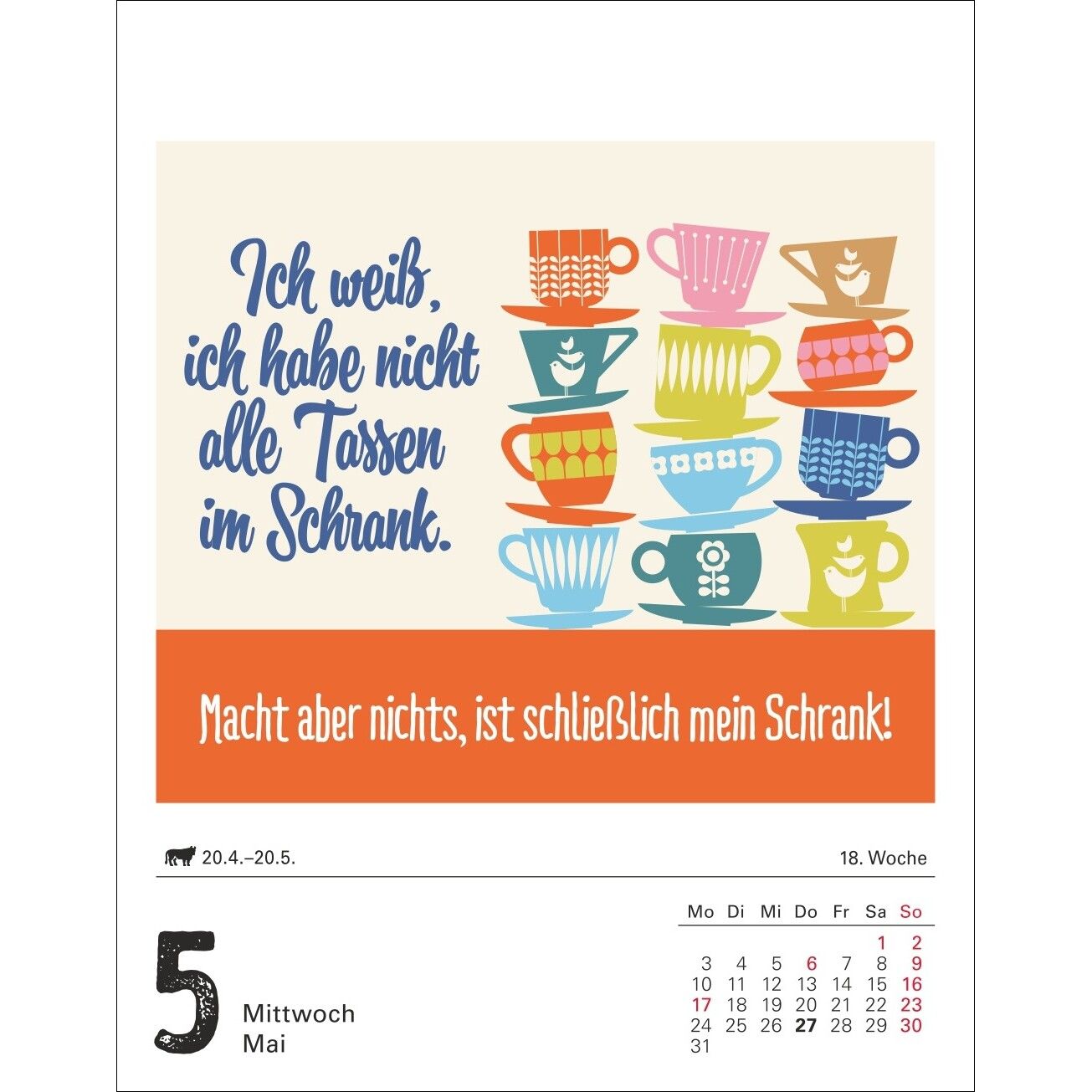 Lange Rede kurzer Gin Tagesabreißkalender-11