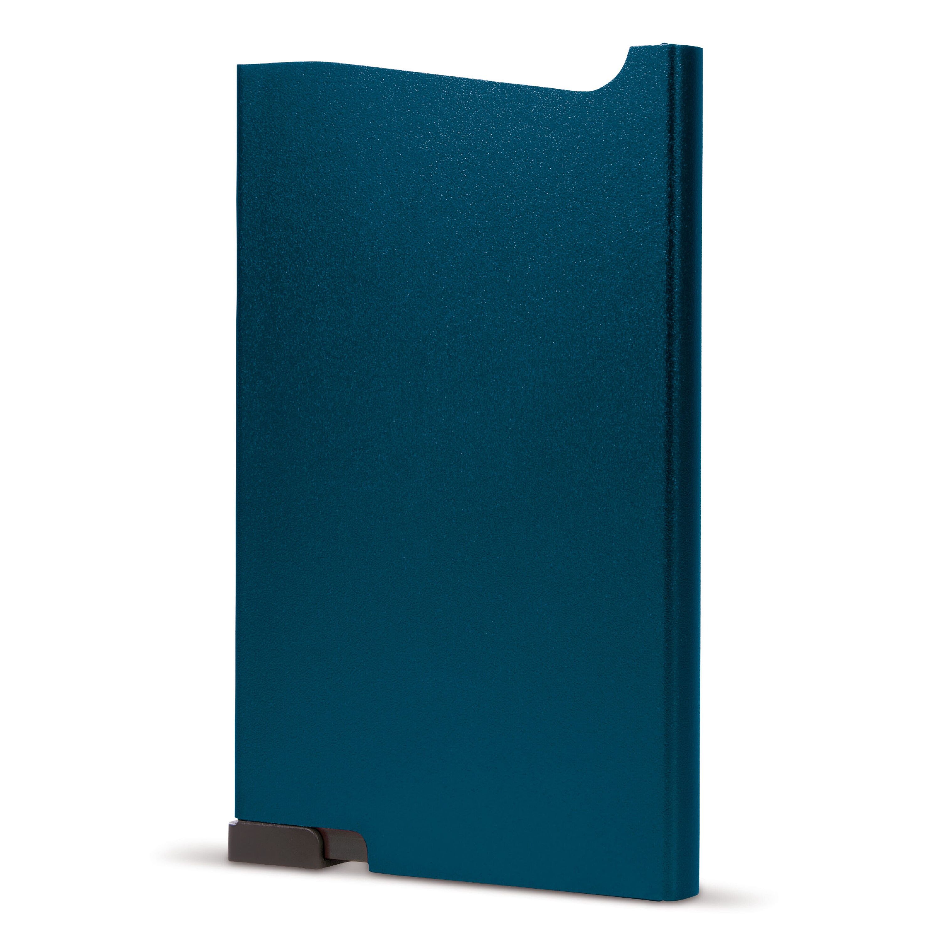 Aluminium Kartenhalter - dunkelblau-571