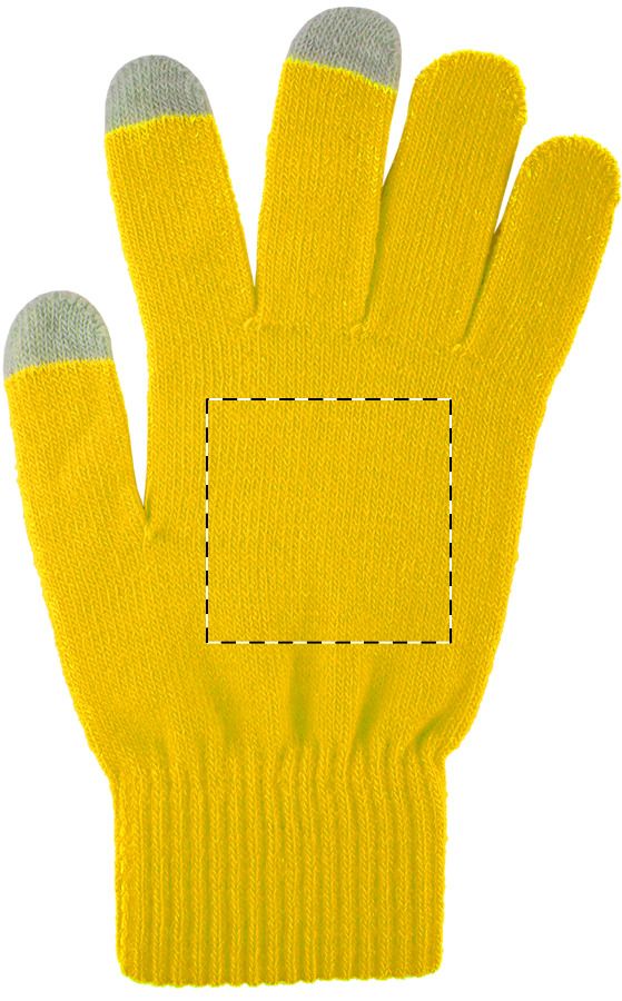 Veredelungsposition Rechter Handschuh