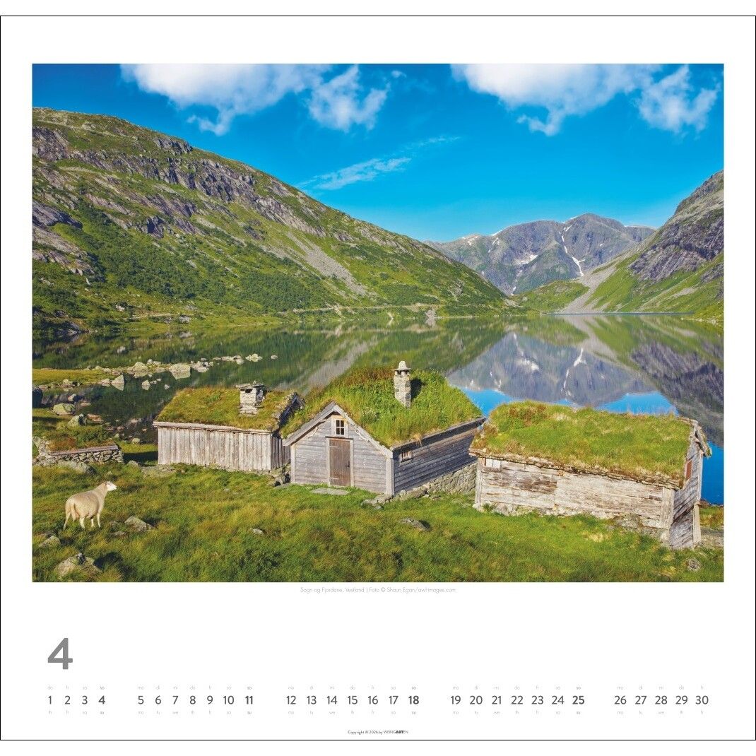 Norwegen - Landschaft & Natur Kalender-522