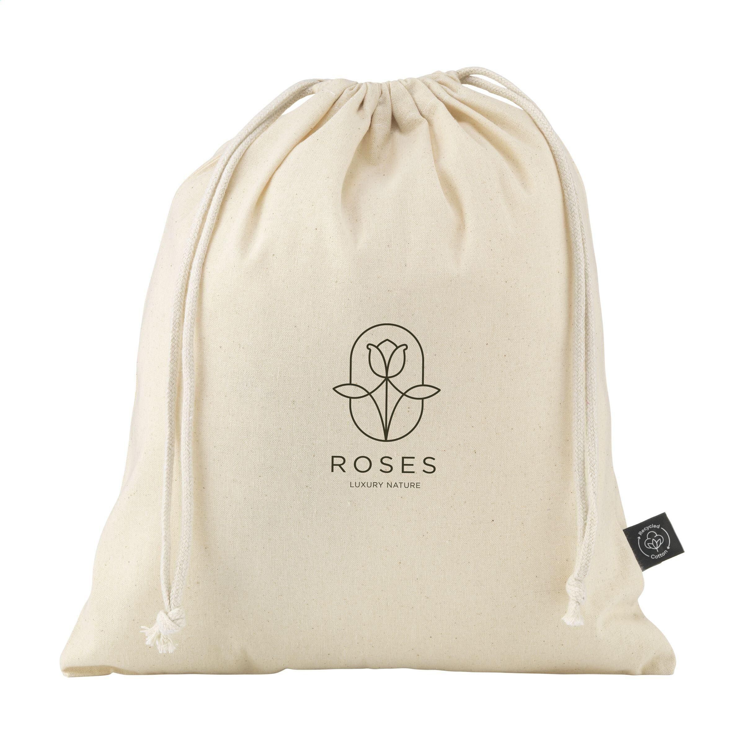 Gift Pouch Naturel GRS Recycled Cotton (150 g/m²) M - neutral-800