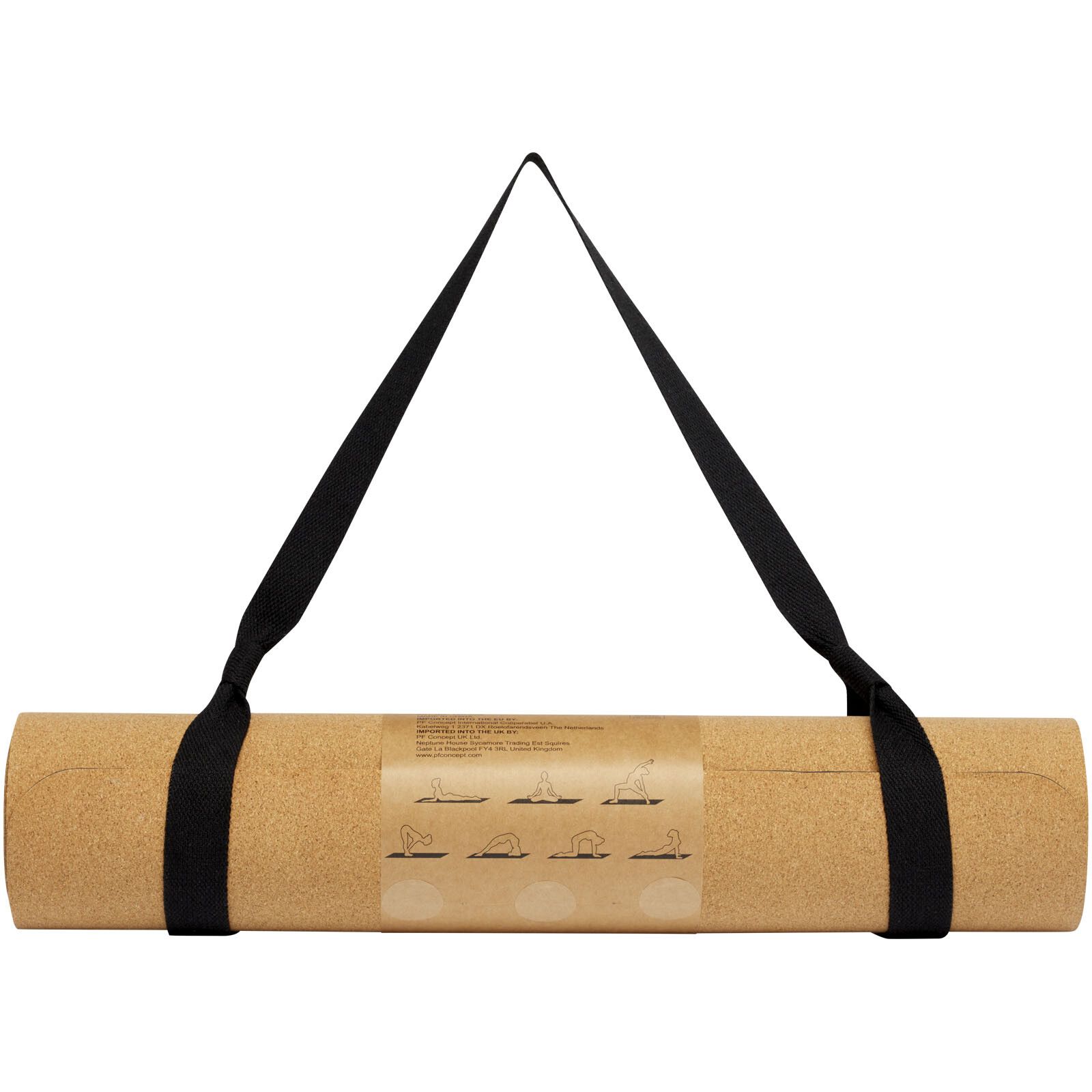 Trikona Kork Yogamatte - natural-485
