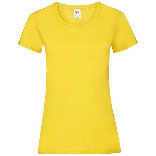 Ladies´ Valueweight T - yellow-806