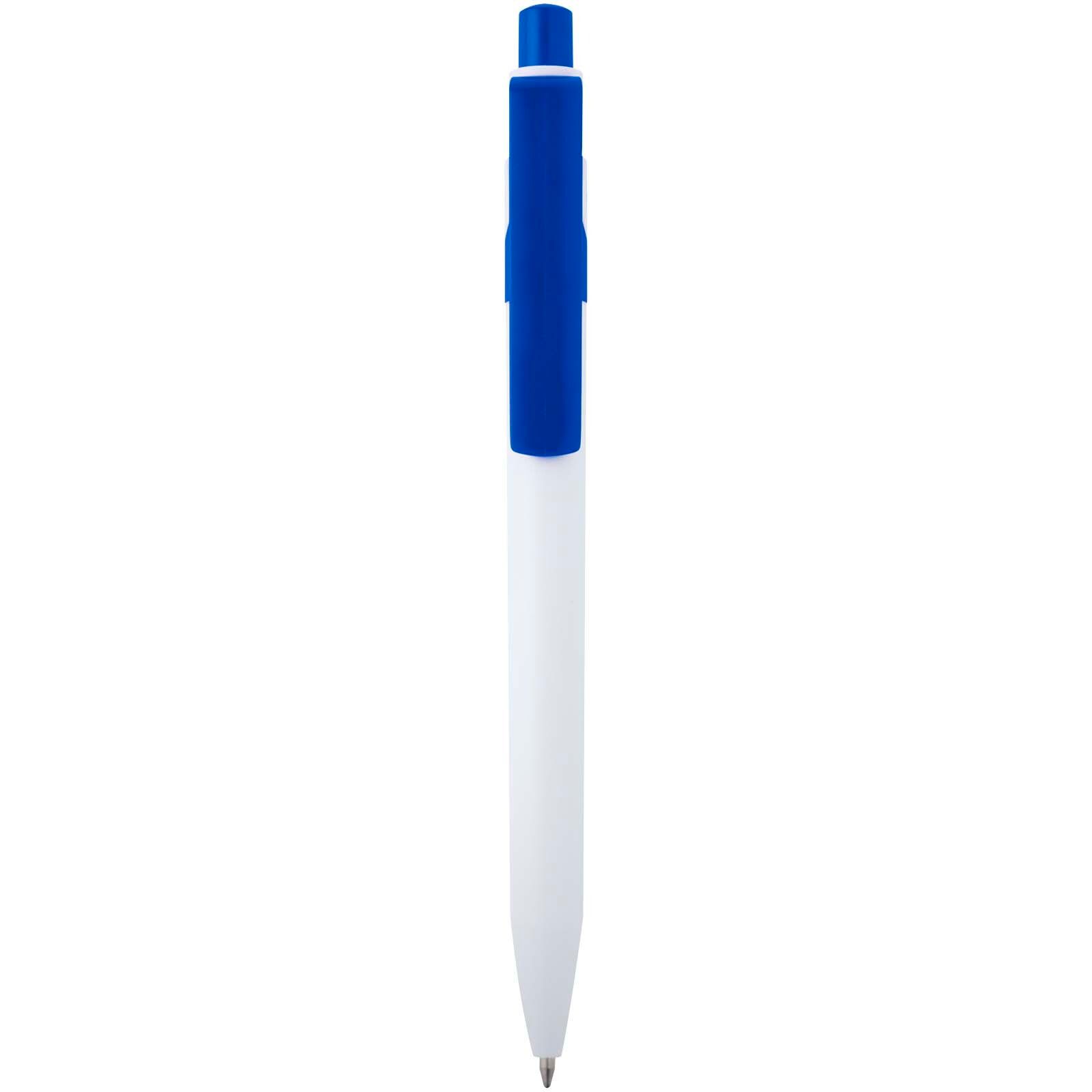 Unica Kugelschreiber aus recyceltem Kunststoff (schwarze Mine) - royalblau-846