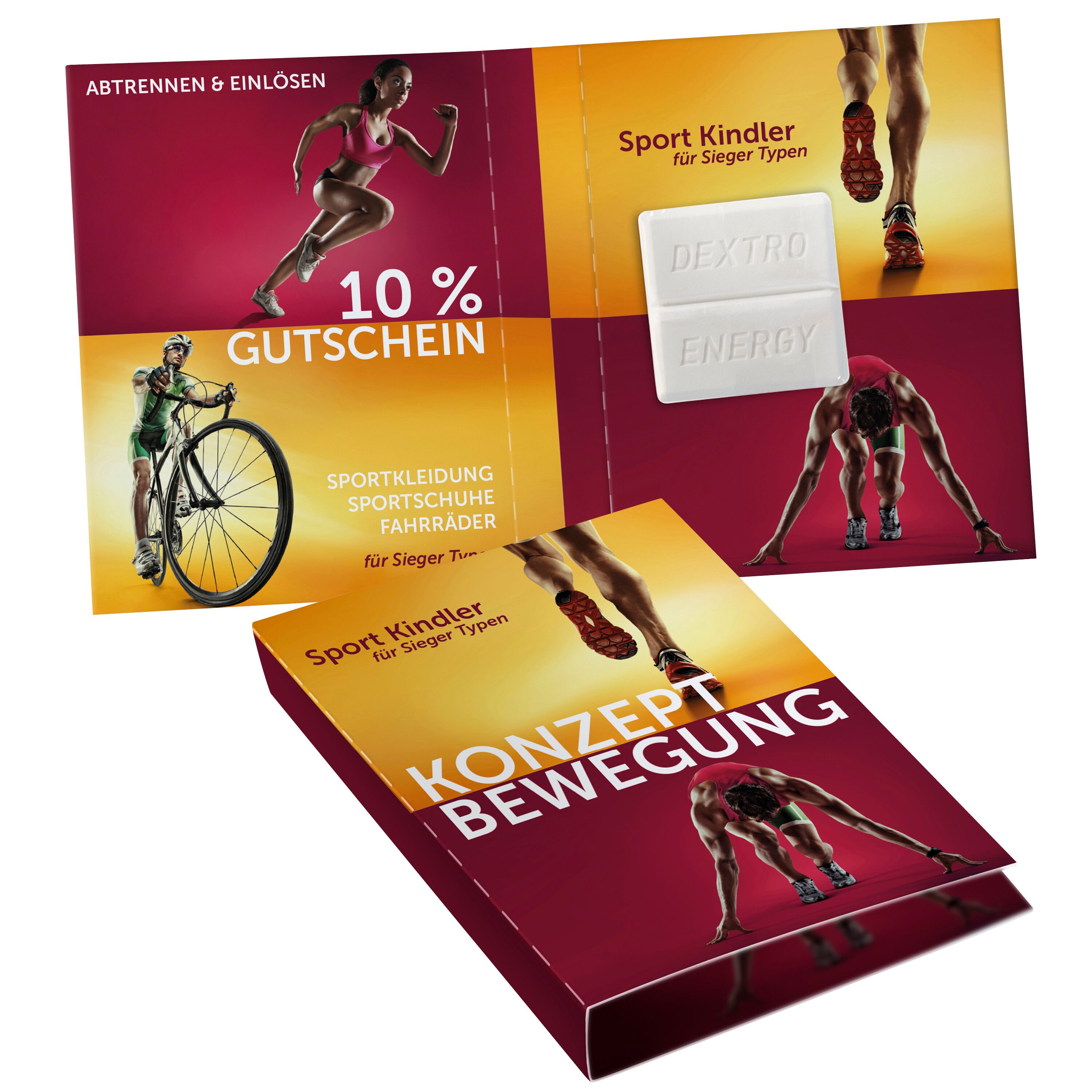 Süßes Briefchen mit DEXTRO ENERGY*-879