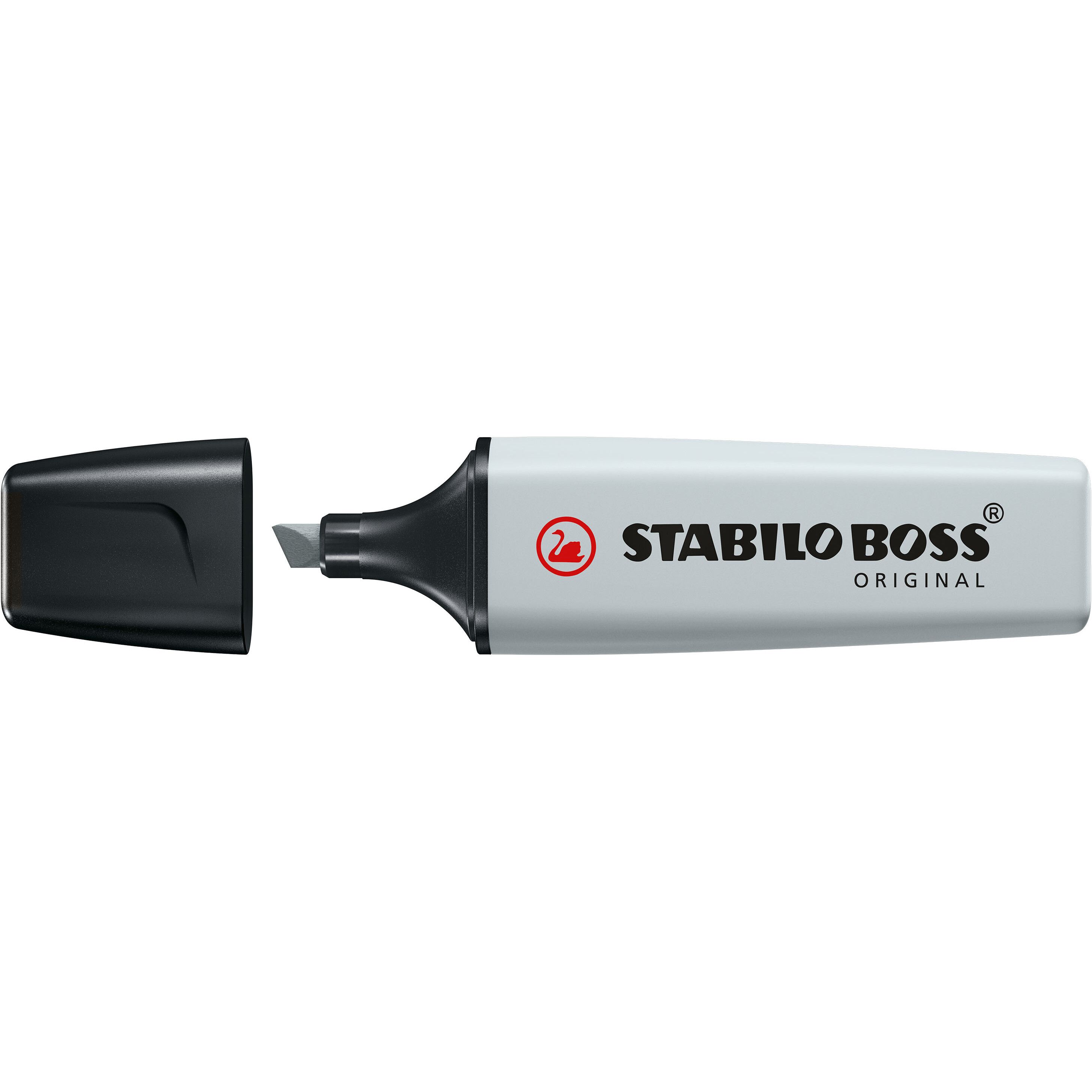 STABILO BOSS ORIGINAL Pastel Leuchtmarkierer - pastell-grau-450