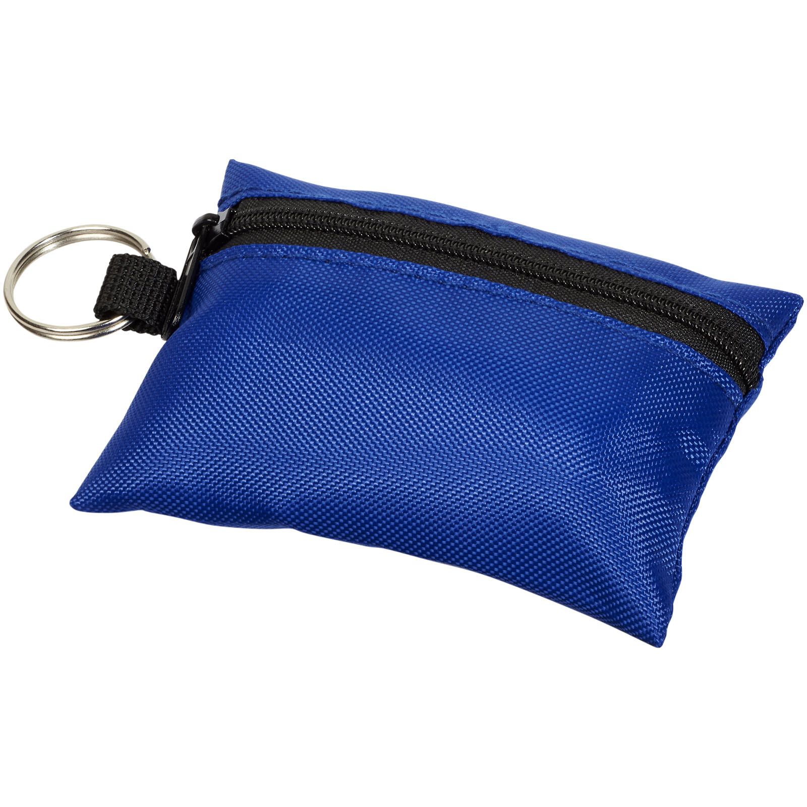 Valdemar 16-teilige Erste-Hilfe-Tasche mit Schlüsselanhänger - royalblau-389