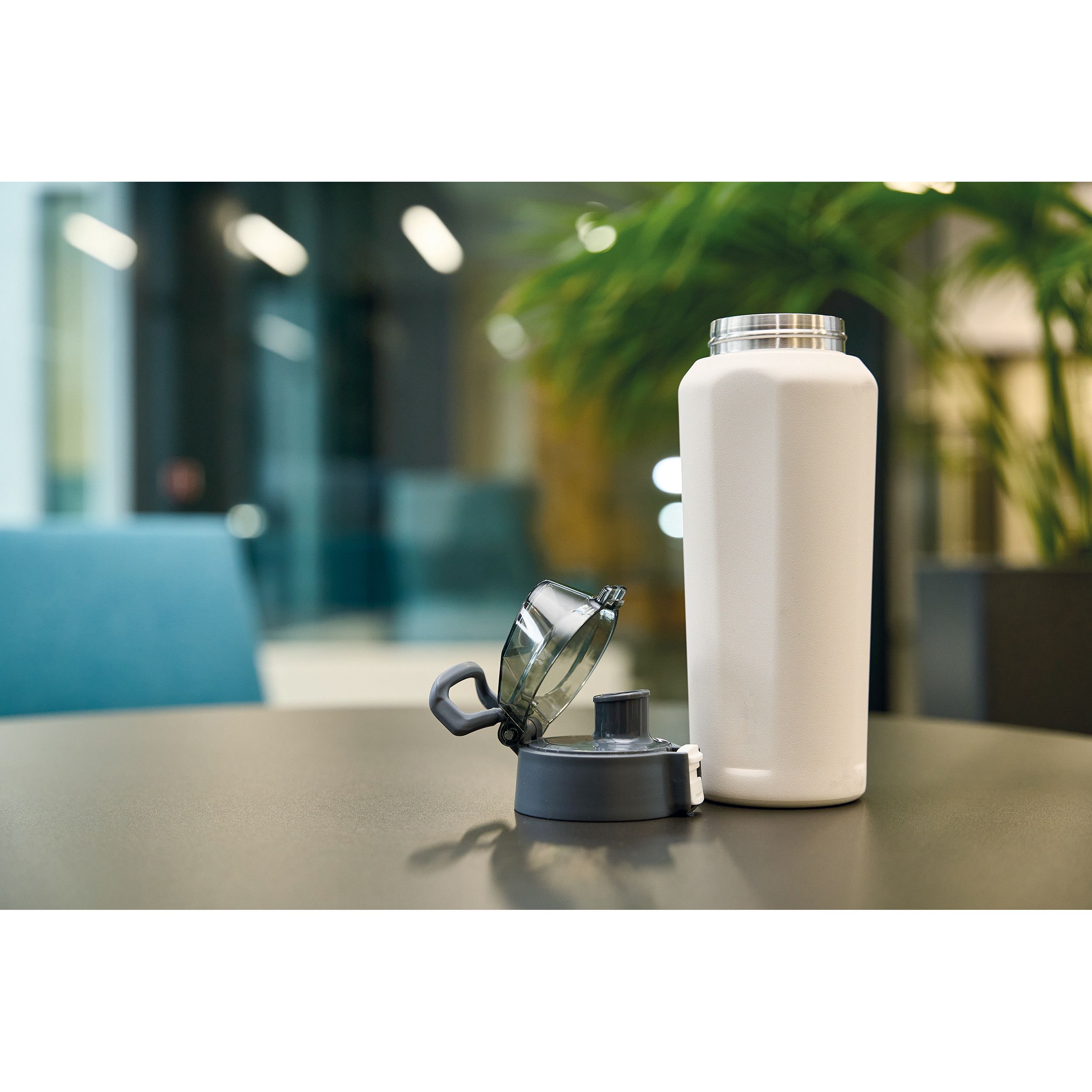 MoLu Edelstahlflasche Puente Alto - weiß-501