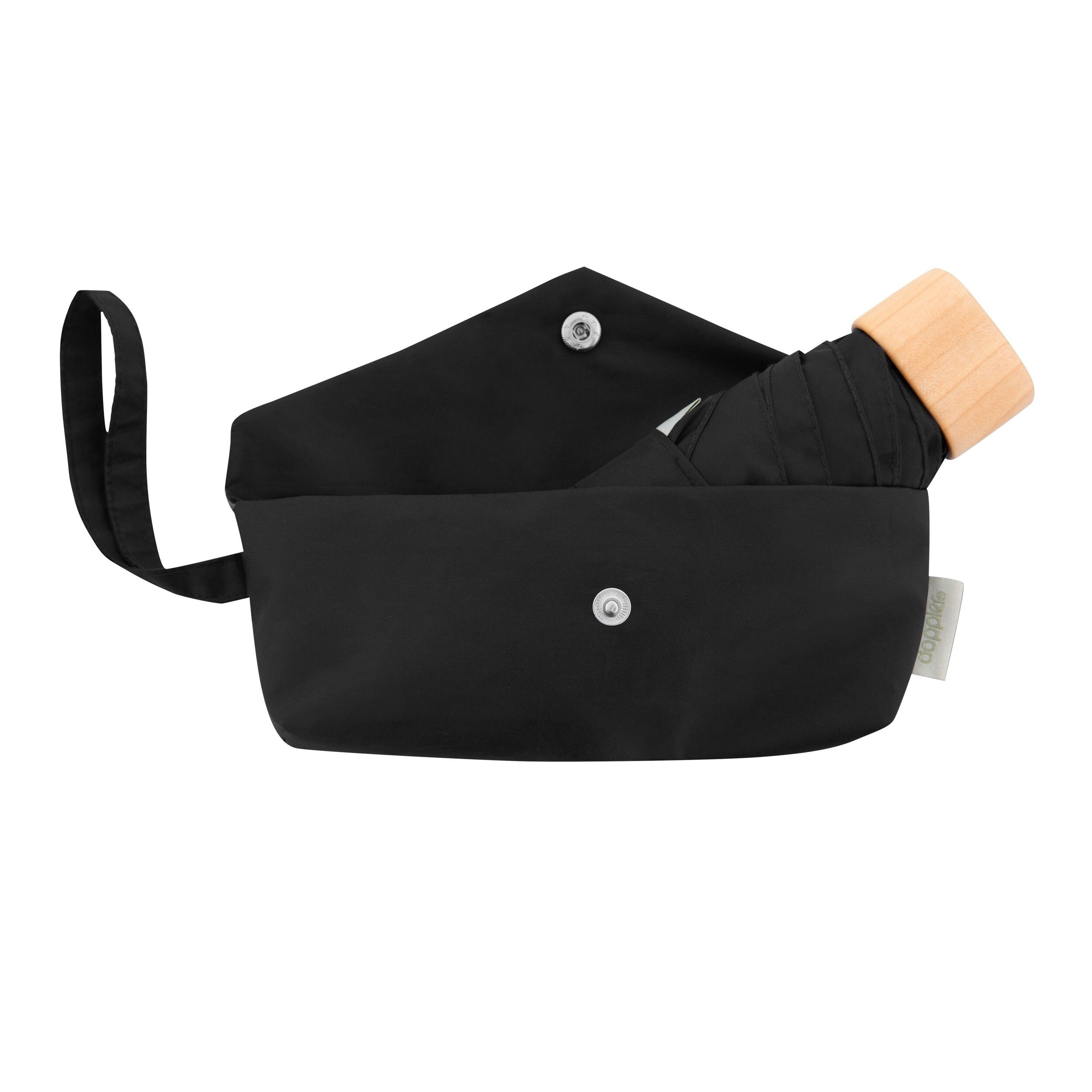Taschenschirm Nature Mini cork - schwarz-546