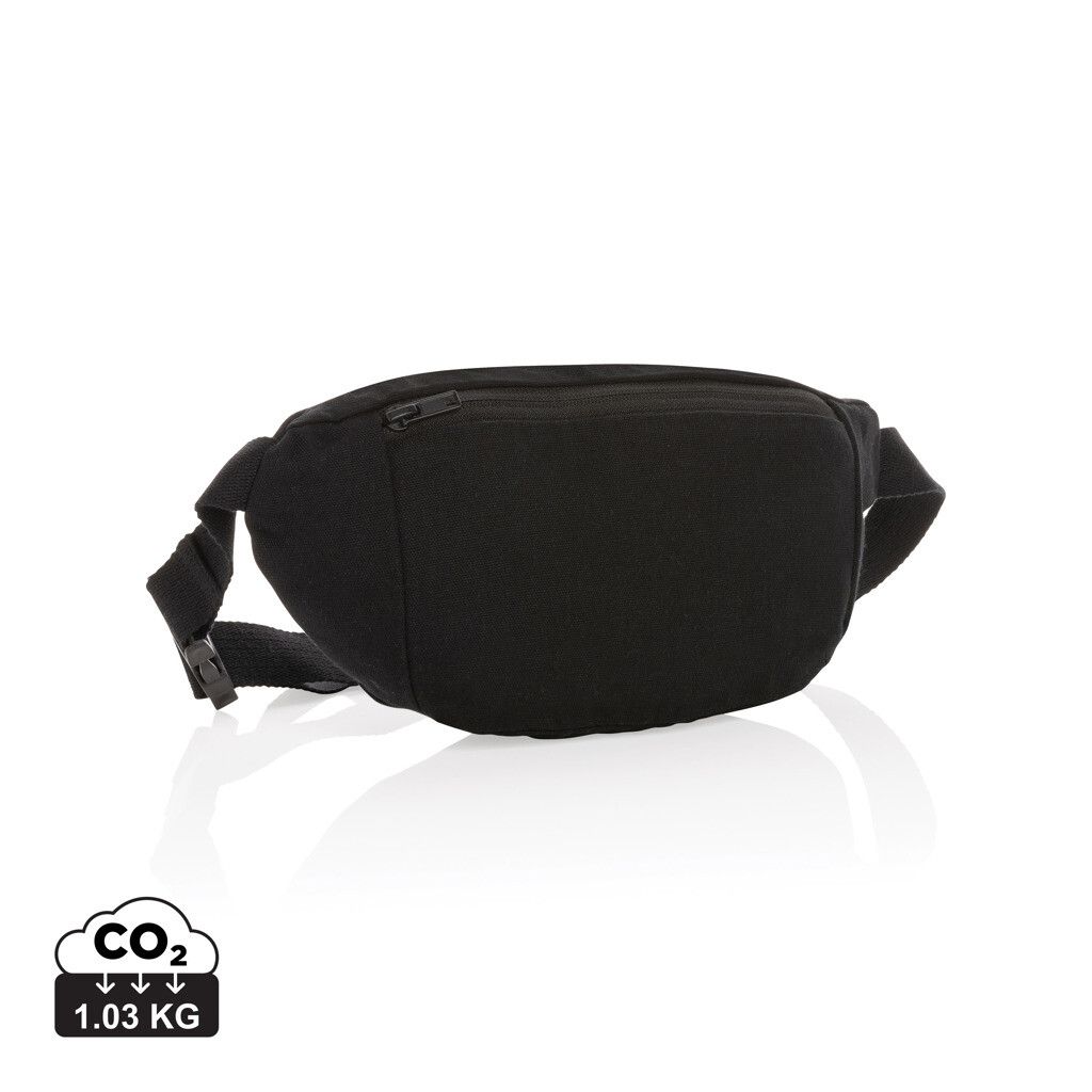Impact Aware™ 285g/m² ungefärbte rCanvas-Gürteltasche - schwarz-318