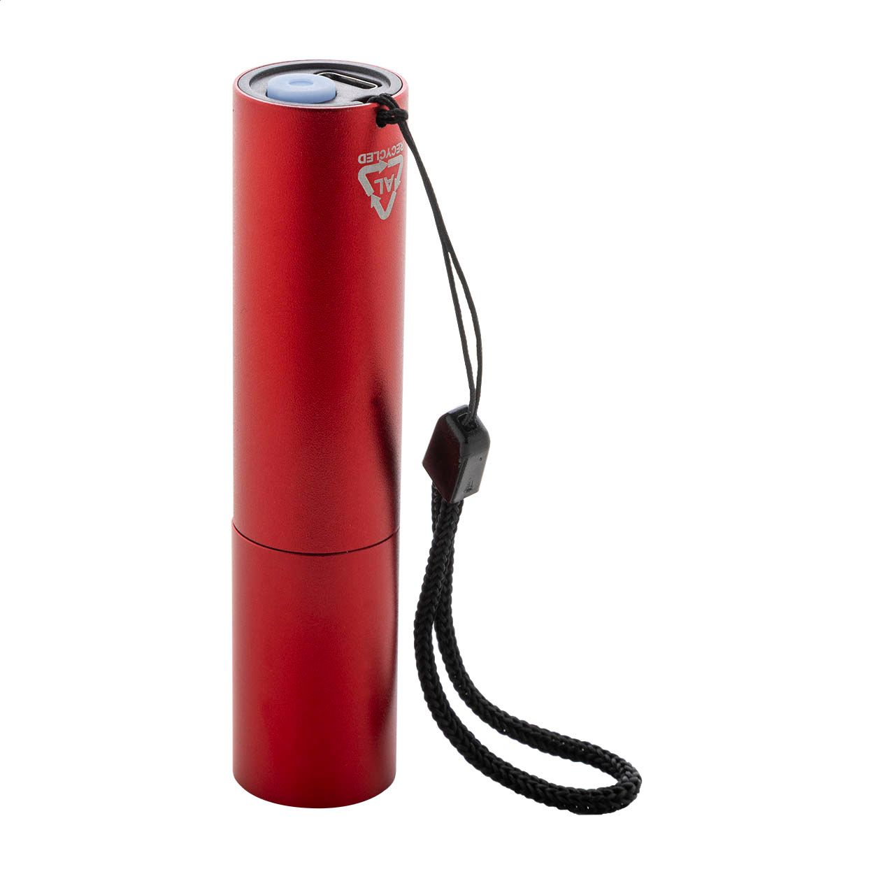 Chargelight Tone wiederaufladbare Taschenlampe aus recyceltem Aluminium - rot-562