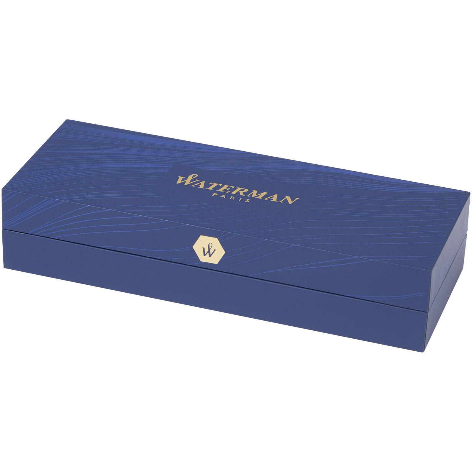 Waterman Expert Tintenroller (schwarze Mine) - schwarz -  silber-654