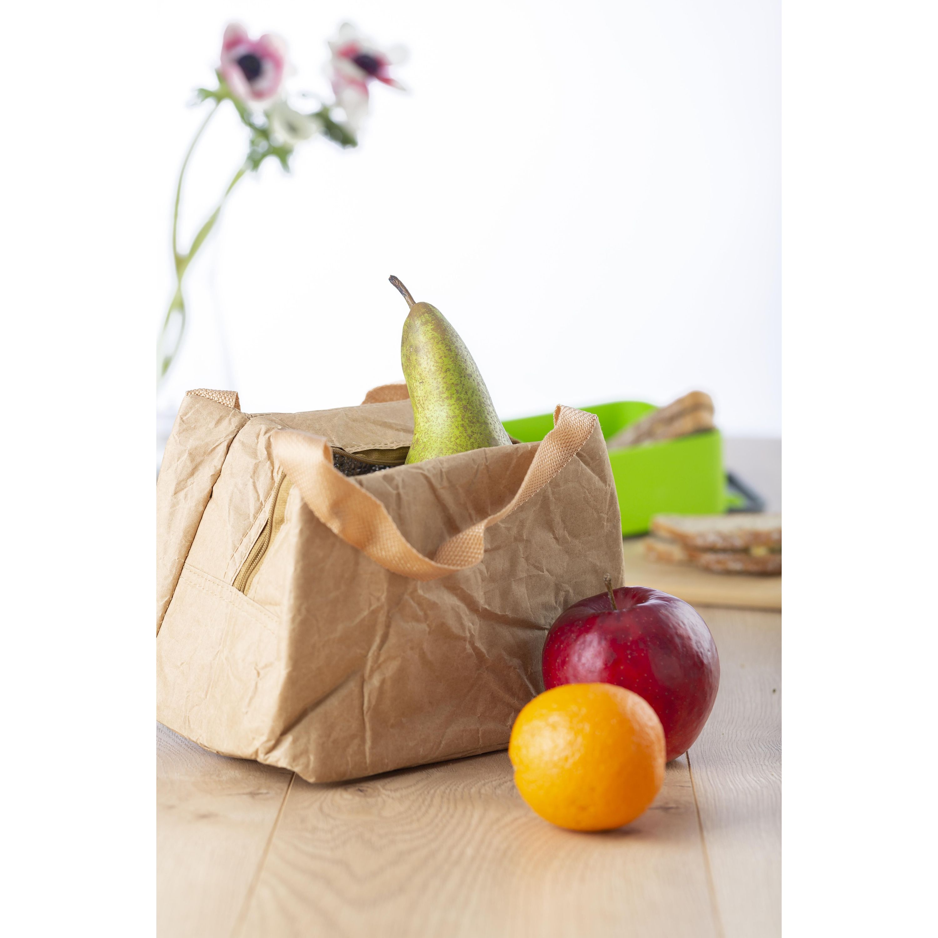 Lunch-Kühltasche aus Kraftpapier Callen - braun-844