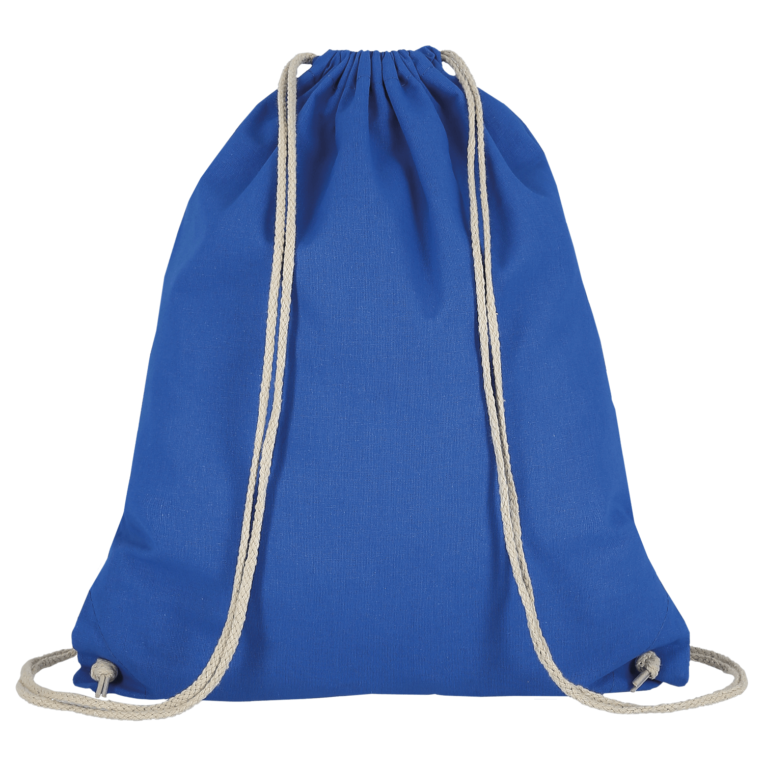 Turnbeutel aus Baumwolle - royalblau-561