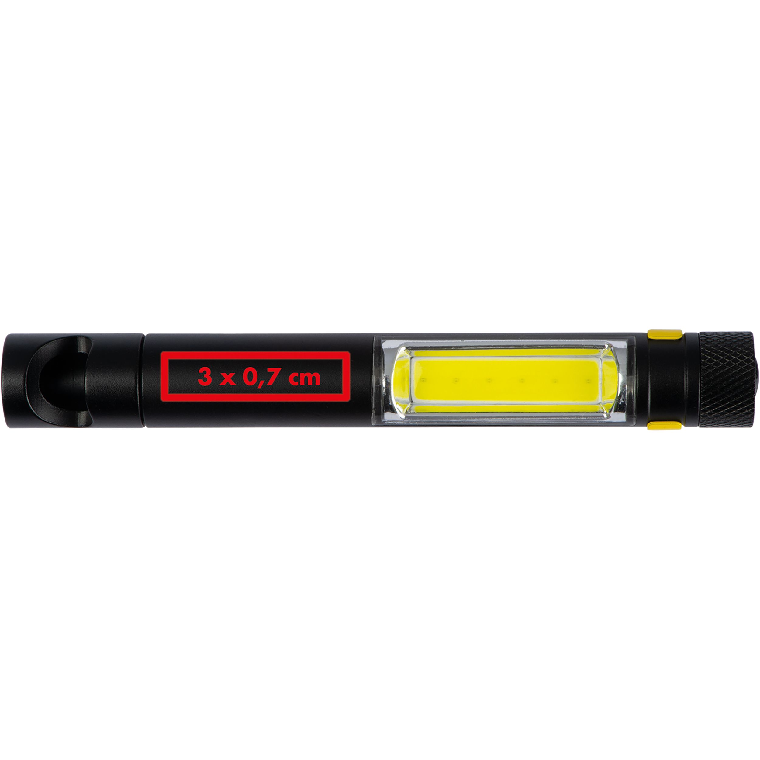 Veredelungsposition auf der Taschenlampe