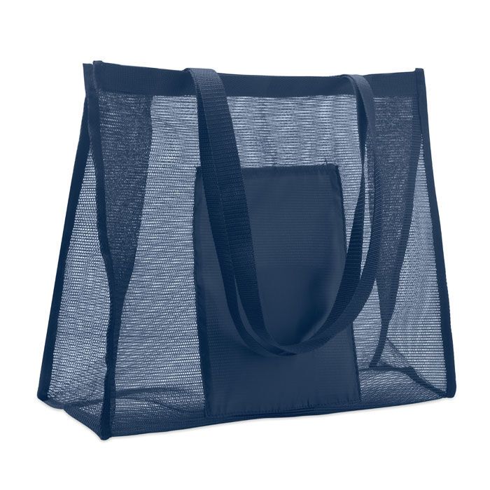 RPET-Mesh-Einkaufstasche LIMP - blau-800