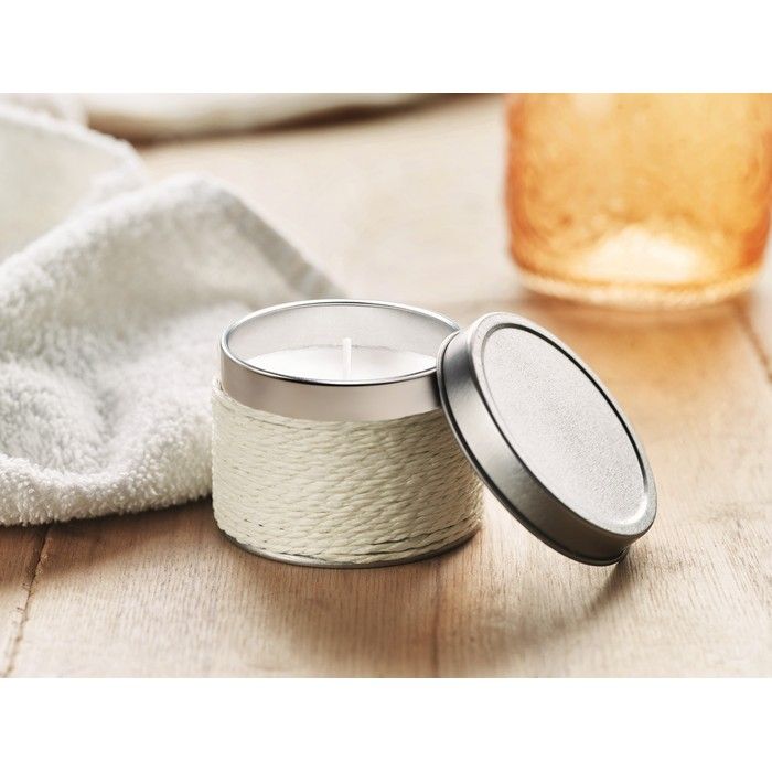 Kerzen mit oder ohne Duft als Werbemittel im Wellness-Bereich oder Badezimmer.